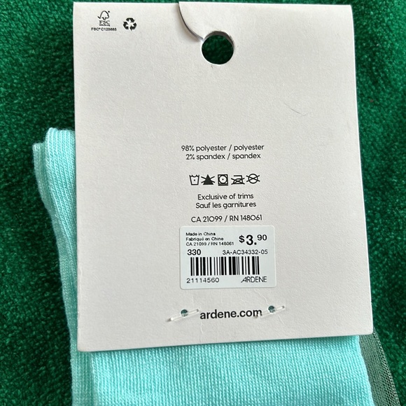 NWT🌟ARDENE💫2PC Cutie Crew Fashion Socks Bundle - Picture 7 of 11